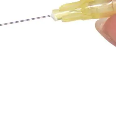 100Pcs Sterile Disposable Dental Syringe Tips, Notched and Plain End Irrigation Needle Tips for Endodontic Therapy