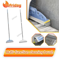 Multifunctional Silicone Floor Brush Magic Broom Sweeping Brush Silicone Mop Household Floor Cleaning Squeegee Wiper Pet Hair