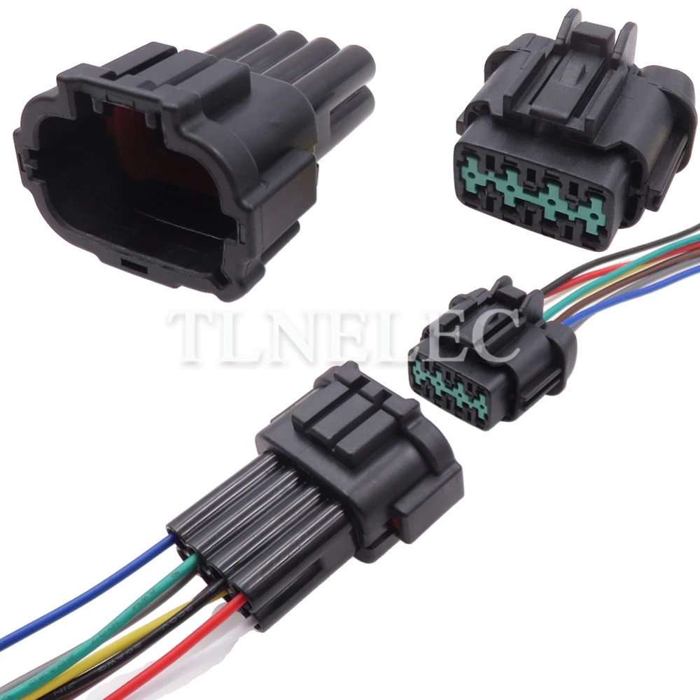8 Pin Way automatyczne złącze przewodu reflektor samochodowy gniazda dla Nissan Sylphy Teana 6918-1780 6185-1177 6188-0736 W-SM090RS-8PM-TY2-BL1