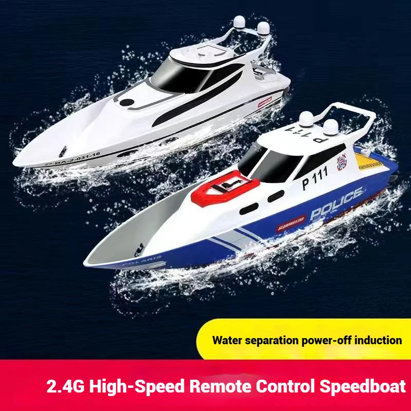 

Summer New Rc Remote Controlled Ship, High Speed Clipper, High Power Waterproof, Children'S Submersible Ship Model Toy Gifts