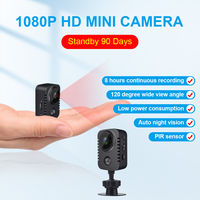 MD29 Mini HD Body Camera 1080P Infrared Night Vision Full Police Camcorder Dash Cam 180 Degrees Wide Angle Video Recording