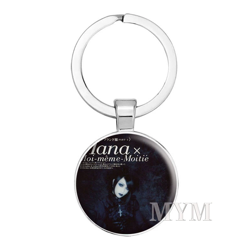 マナ様モチーフキーホルダー Moi Dix Mois Malice Mizer Mana Sama Keychain Retro Gothic