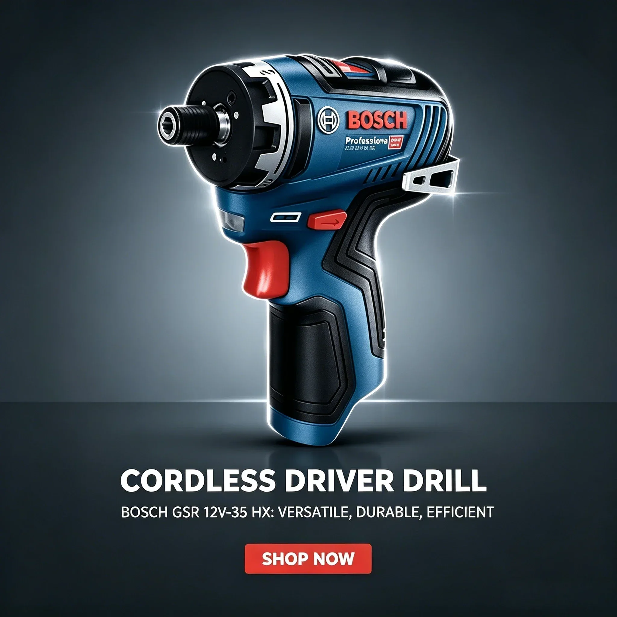 Bosch GSR 12V-35 HX 12V Li-ion Compact Power Screwdriver For Wood & Metal