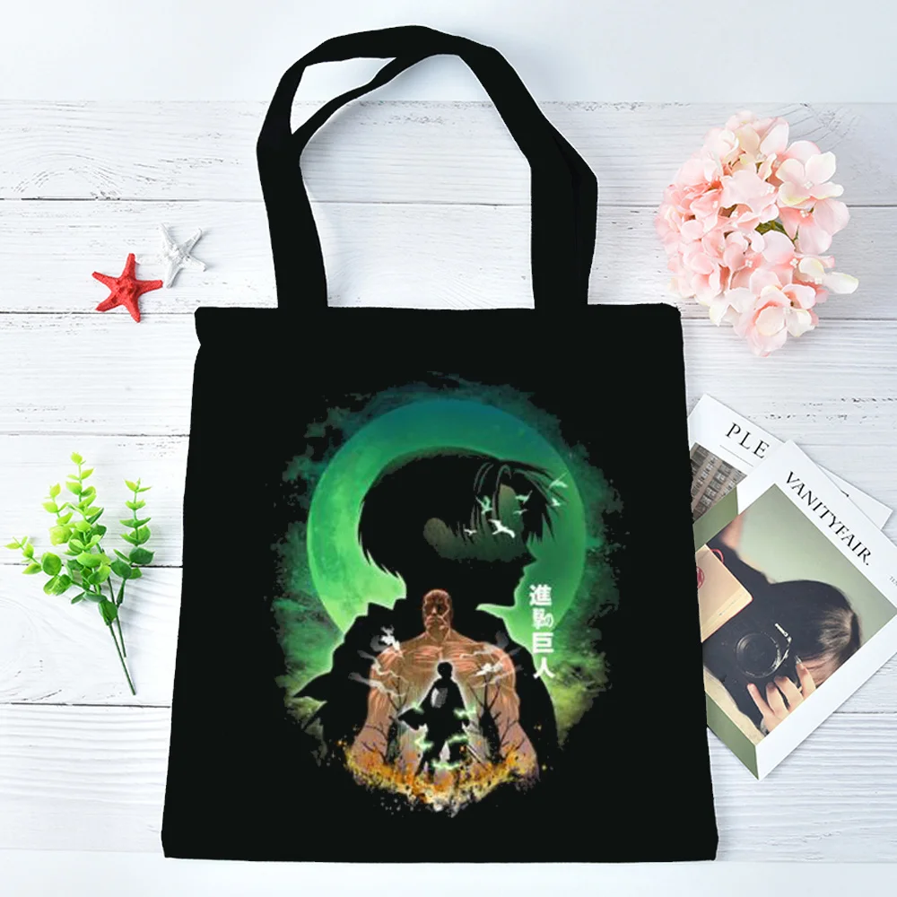 bolsa-tote-attack-on-titan-reutilizavel-e-dobravel-y2k-shopper-para-ombro-feminino