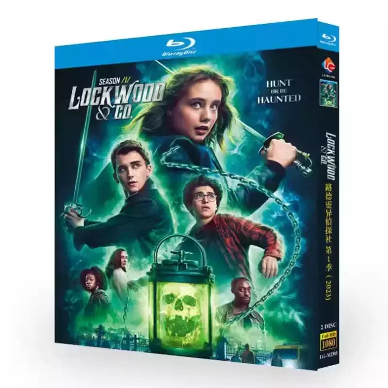 

BD Blu-ray Disc Luther's Paranormal Detective Agency Season 1 American TV Series 1080p CD Box