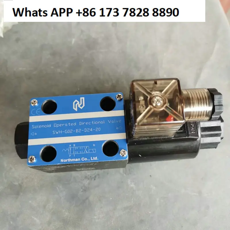 

Тайваньский электромагнитный клапан SWH-G02-C2 C3 C4 C6 D2 B2-D24-20JT Northman