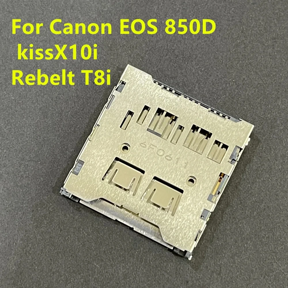 キヤノンSDメモリーカードスロットホルダー、eos 850d、kissx10i、t8i再ベルト、修理部品、オリジナル、新品