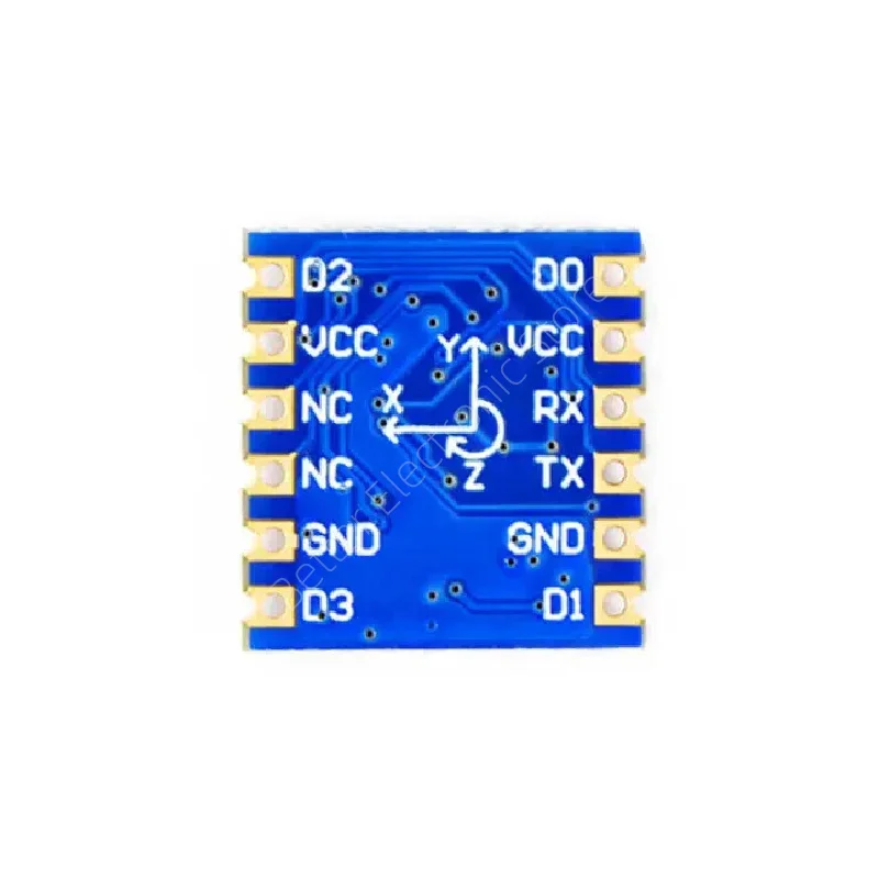 Módulo de sensor de ángulo ATK-IMU901/601, acelerómetro IMU, giroscopio, barómetro, salida serie UART