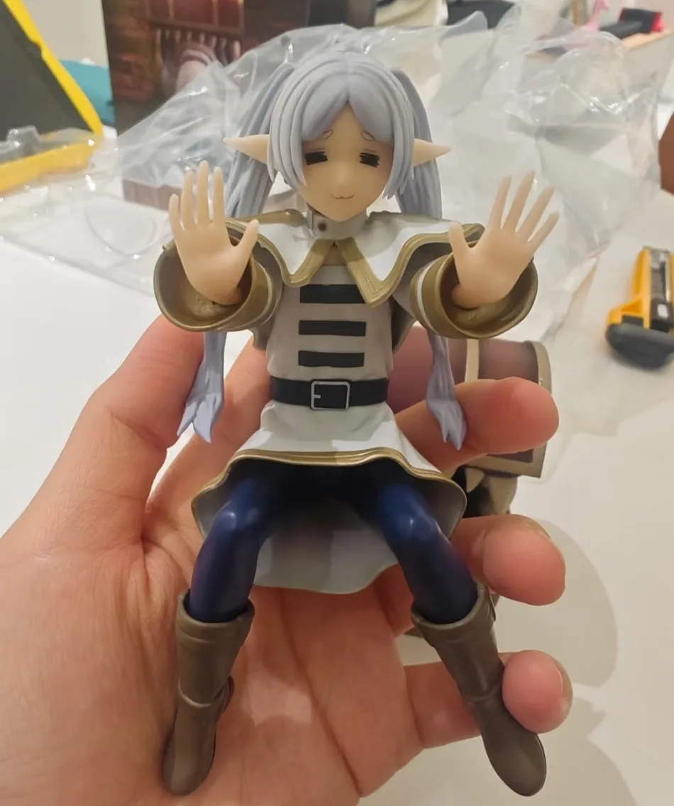 Frieren: Ponad Koniec Podróżi Skrzynia Skarbów Frierena Figurka Anime Potwór Fern Korek do Nudli Figurka Akcji