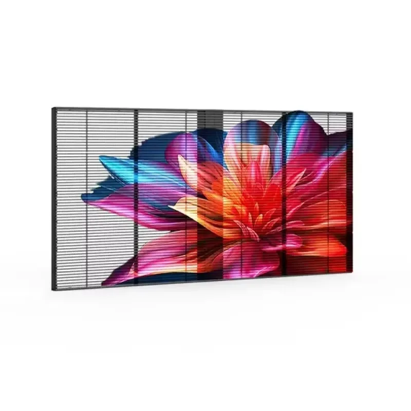 Intelligent Transparent LED Advertising Screen, Easy Operation Panel for Product Display and Promotion in Showrooms