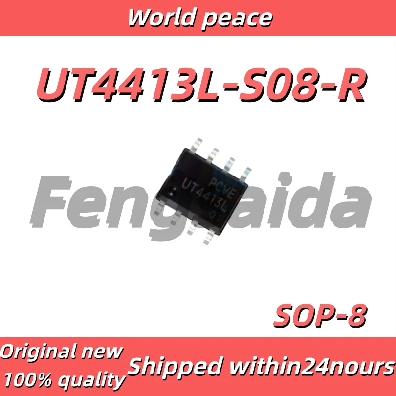 (1-10pcs)100% Brand New Original UT4413L-S08-R SMD SOP-8 Printed UT4413L Field-Effect Transistor P-Channel 30V 15A