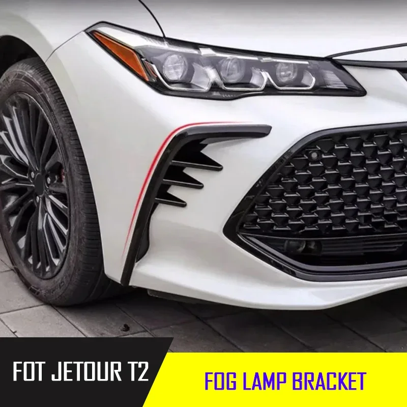 

Fit for Toyota AVALON 2019-2024 Car Fog Light Fang Frame Front Fog Light Eyebrow Frame Car Exterior Decoration