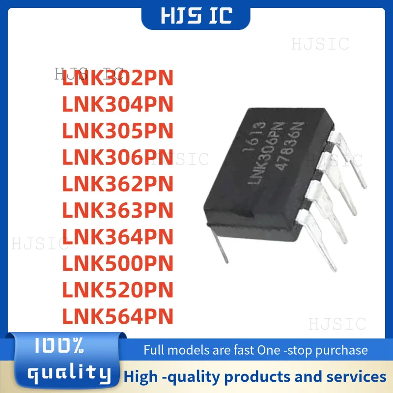 10/PCS/ New LNK302PN LNK304PN LNK305PN LNK306PN LNK362PN LNK363PN LNK364PN LNK500PN LNK520PN LNK564PN DIP7 Power management chip
