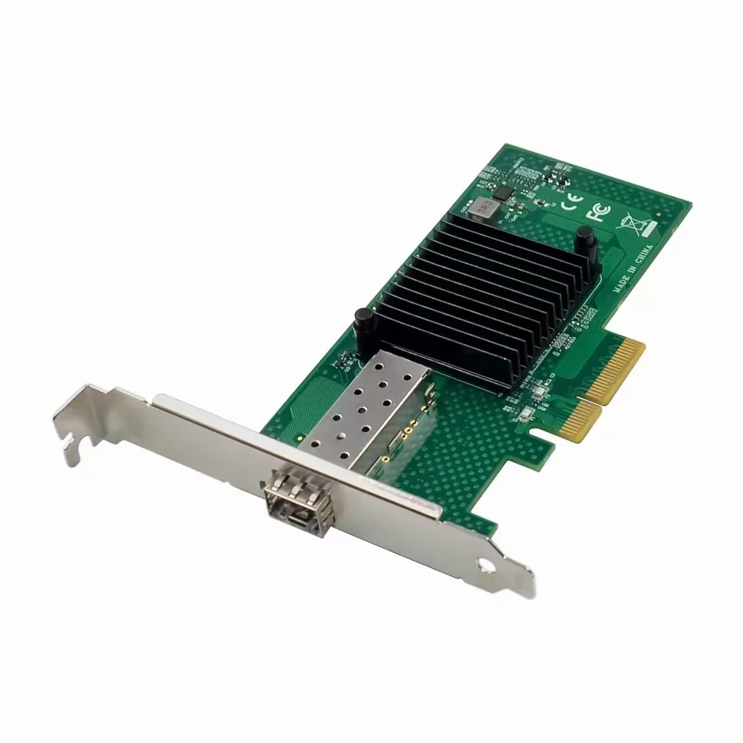 X520-SR1 10G SFP+ サーバー光ファイバーネットワークカード 82599EN チップ PCIE X4 シングル光ポートネットワークカード