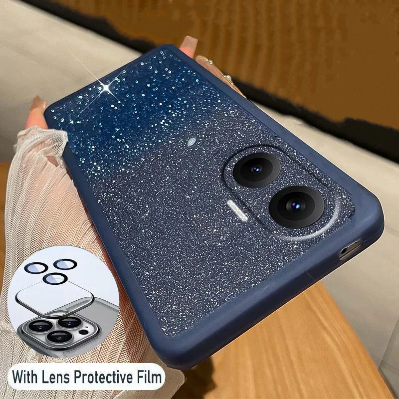 

Case For Xiaomi Poco F7 Pro Ultra 5G Glitter Bling Silicone Shockproof Protect Cover For Xiaomi Poco F7 Pro Ultra Soft Casing