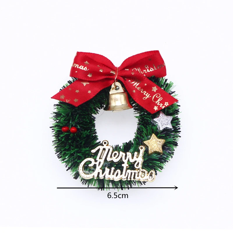 YESTARY BJD Doll Accessories Christmas Tree Wreath For BJD 1/6 Dollhouse Miniature Decorations Mini Christmas Tree For Ob11 Doll