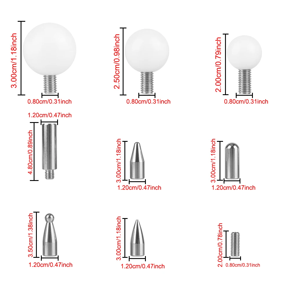 Paintless Dent Removal Hook Tips Slide Hammer Tips Rubber Hammer Hand TooL