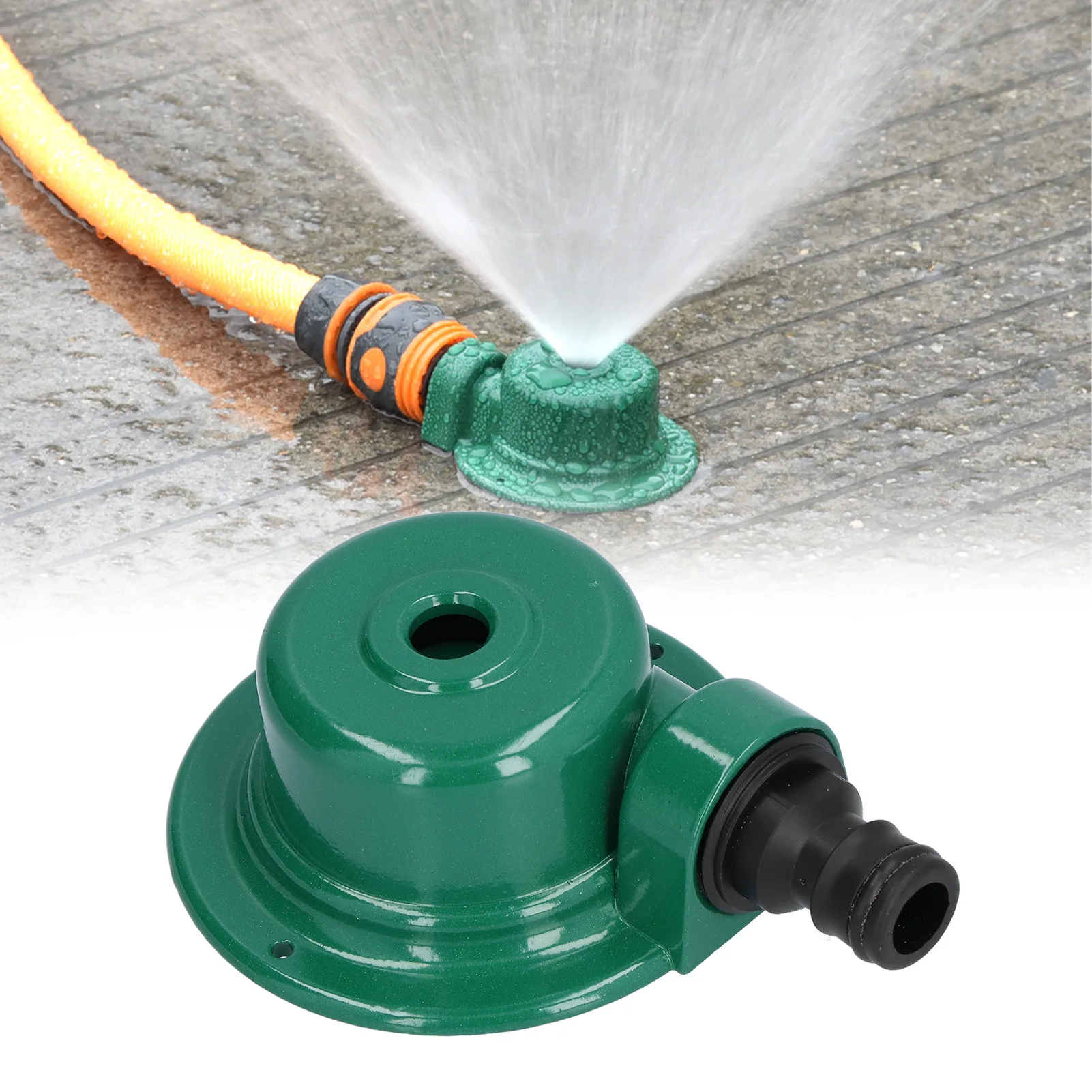 ZK20 G1/2 Irrigation Sprinkler Nozzle Zinc Alloy Watering Sprinkler for Garden Lawn Agricultural