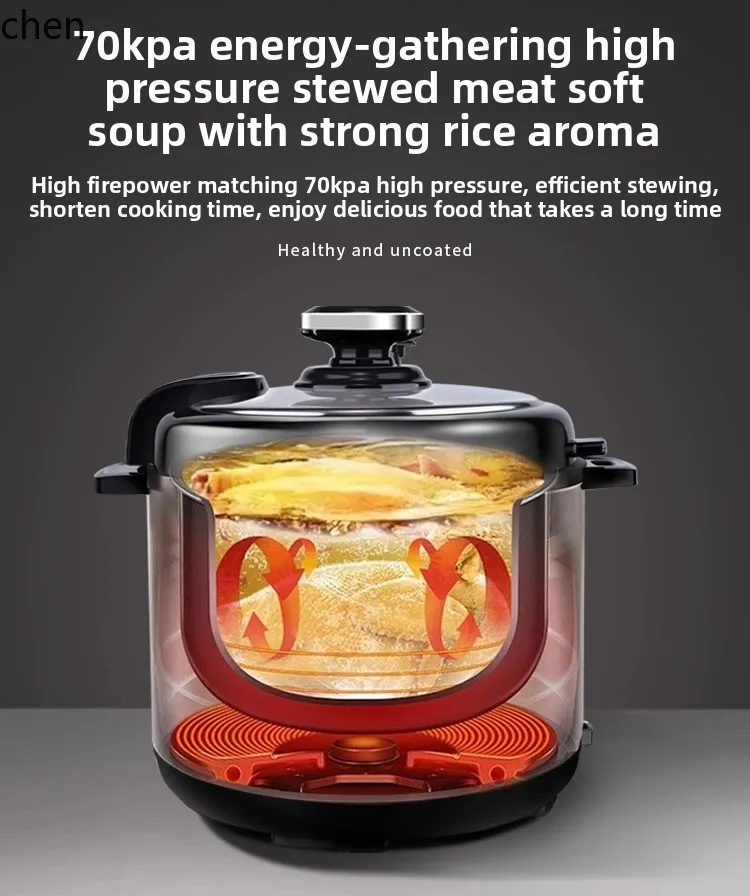 ZML pentola a pressione elettrica piccola casa in acciaio inossidabile nuova pentola a pressione elettrica multifunzione intelligente