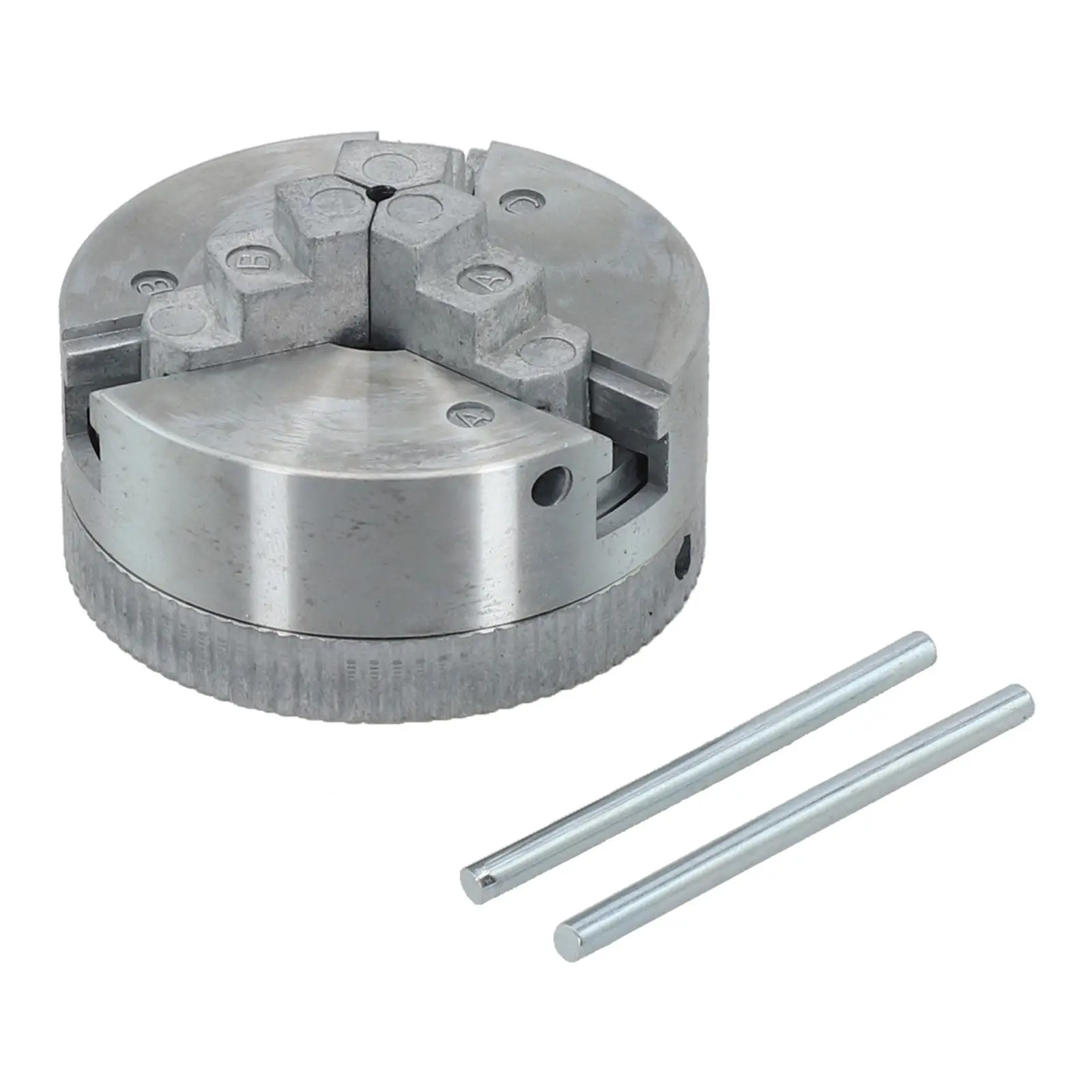 Self-centering Chuck Lathe Chuck Spare Parts Z011 Zinc Alloy 12-65mm Outer 178 G/6.3 Oz Accessories High Quality