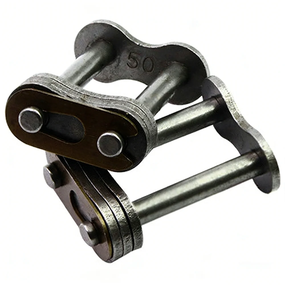 1Pcs Carbon Steel Transmission Chain Double-Row Master/Offset Link 06B 08B 10A 12A Complete Specifications