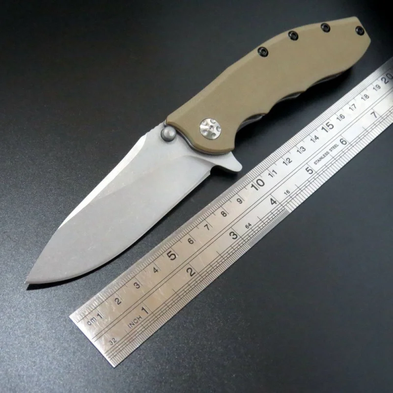 

Складной нож ZT0562 с нулевым допуском подходит для кемпинга, рыбалки и охотничьего ножа.