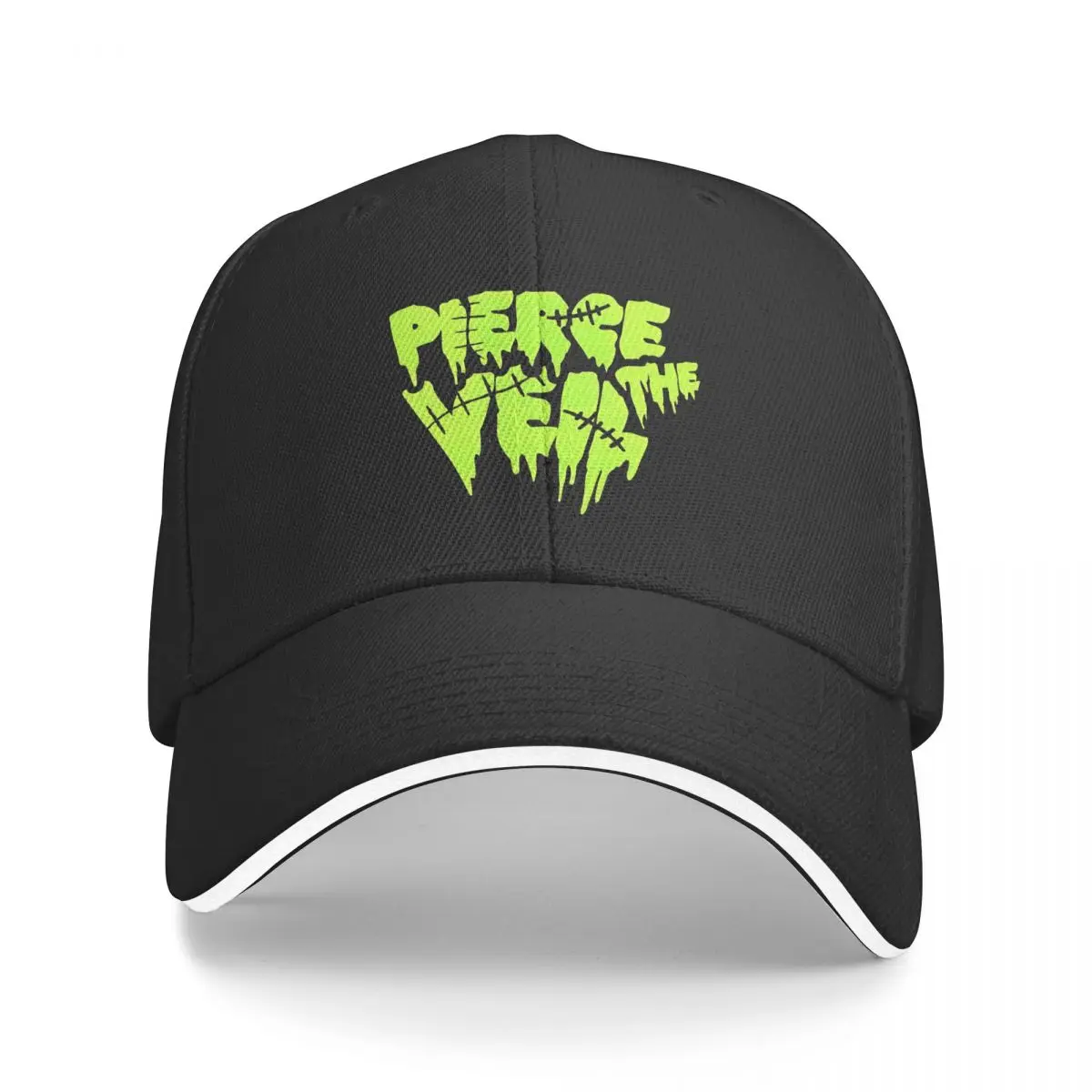 Rock Band Pierce The Veil Logo Baseball Caps Retro Sandwich Caps for Men Women Adjustable Sun Hat Sport