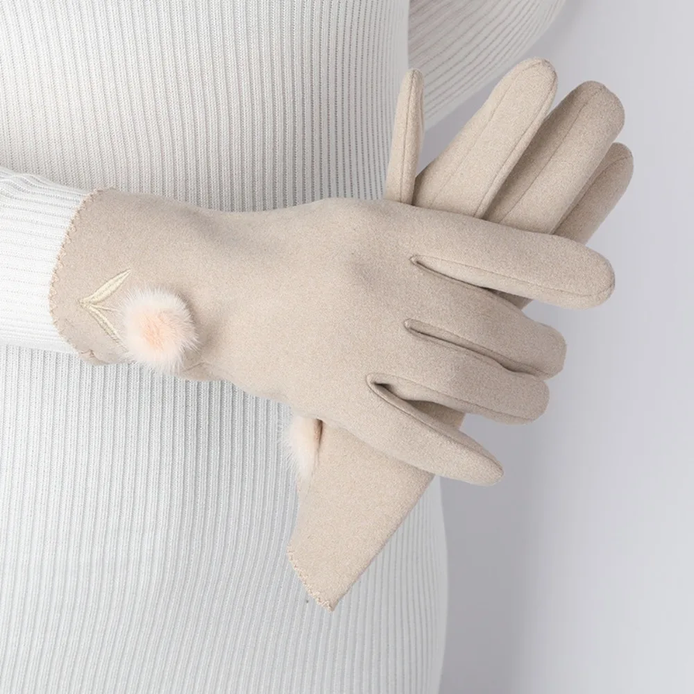 قفازات شاشة تعمل باللمس كاملة الإصبع ، مقاومة للرياح ، مقاومة للبرد ، دافئة ، قابلة للمس ، شتوية ، جديدة