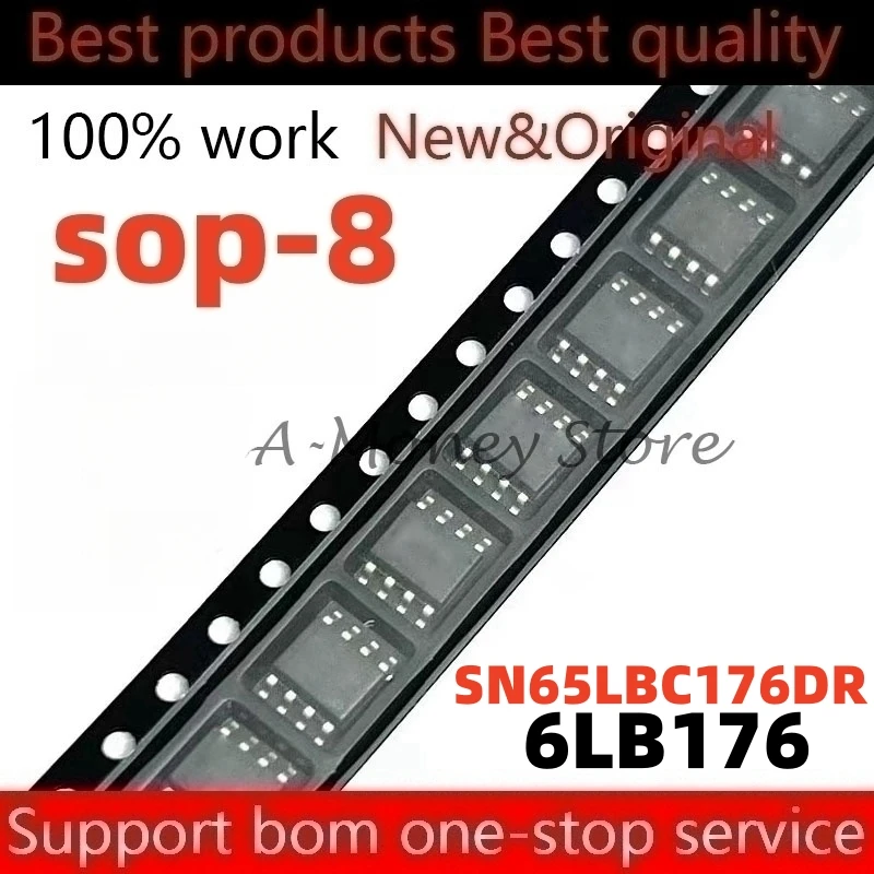 

(10pcs)6LB176 SN65LBC176DR sop-8