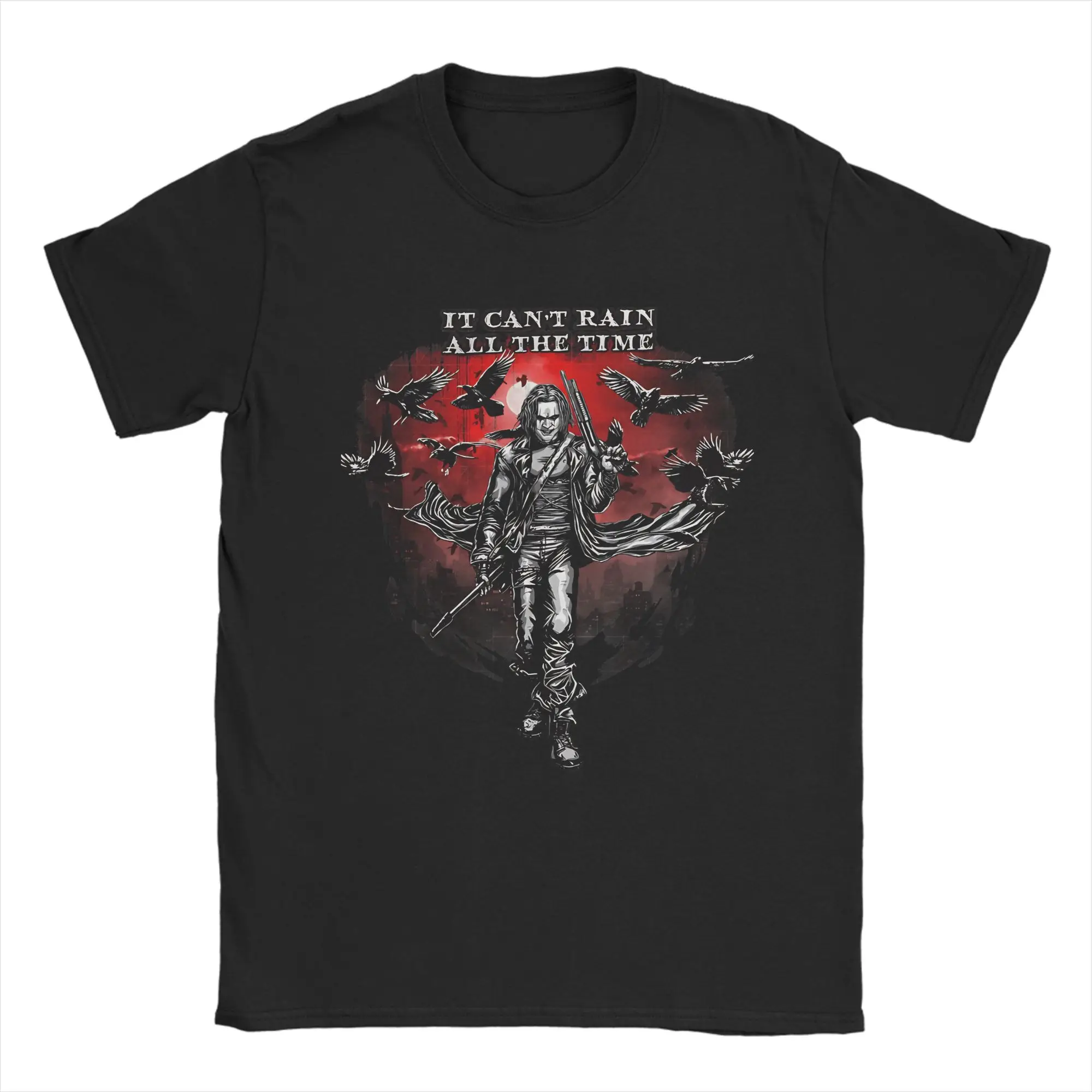 Brandon Lee The C-Crows Movie  T-Shirts for Men Women Leisure 100% Cotton Tees Round Collar Short Sleeve T Shirts Summer Clothes