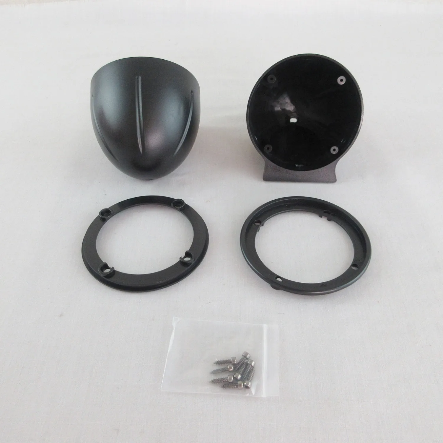 

QPERTOR 2PCS Car Audio Speaker Stands 3.5"inch Plastic Midrange Speaker Base Free of Inverted Mold Non-destructive Bracket