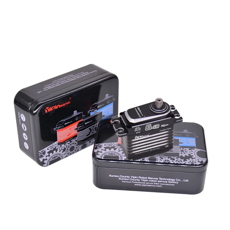 Yipinservo Programmable 32kg 40kg 45kg Coreless Servos Full Metal High Speed Low Profile For RC Car Crawler 1/10 Traxxas SCX24