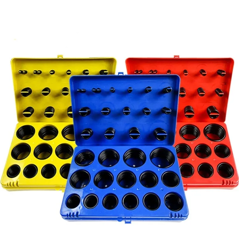 

Rubber O Ring Kit Seal Gasket Universal Rubber O-ring Assortment Set For General Plumbers Mechanics Workshop ﻿