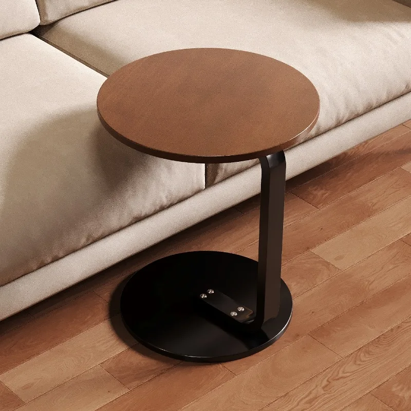 

Living Room Side Small Round Table Balcony Sofa Side Coffee Table Bedroom Bedside Dormitory Removable Simple Shelf Table