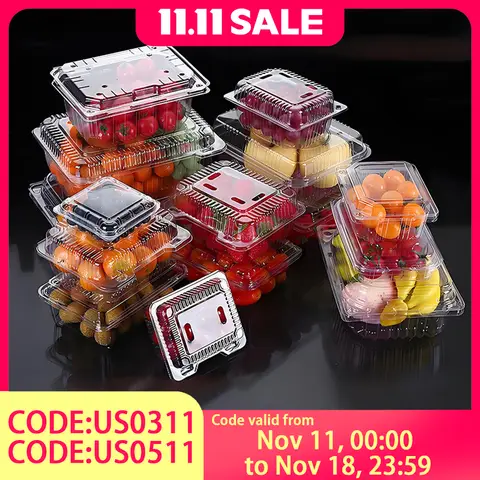 50-Pack Disposable Pastry Boxes - Super Bowl Dessert Containers for Cupcakes & Cookie Gifting