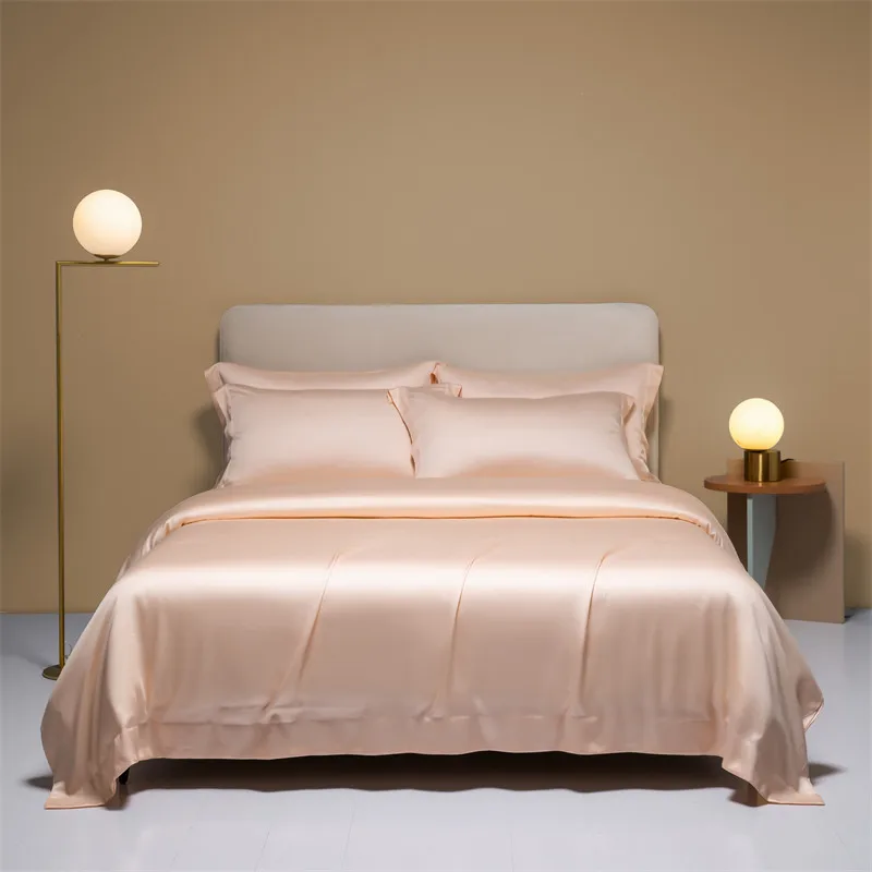 3pcs/set 100% Bamboo Bed Sheet Set 1pc Dovet Cover 2pcs Pillowcase Cooling Bedsheet Bed Linen Quilt Cover Bed Cover Summer 2024