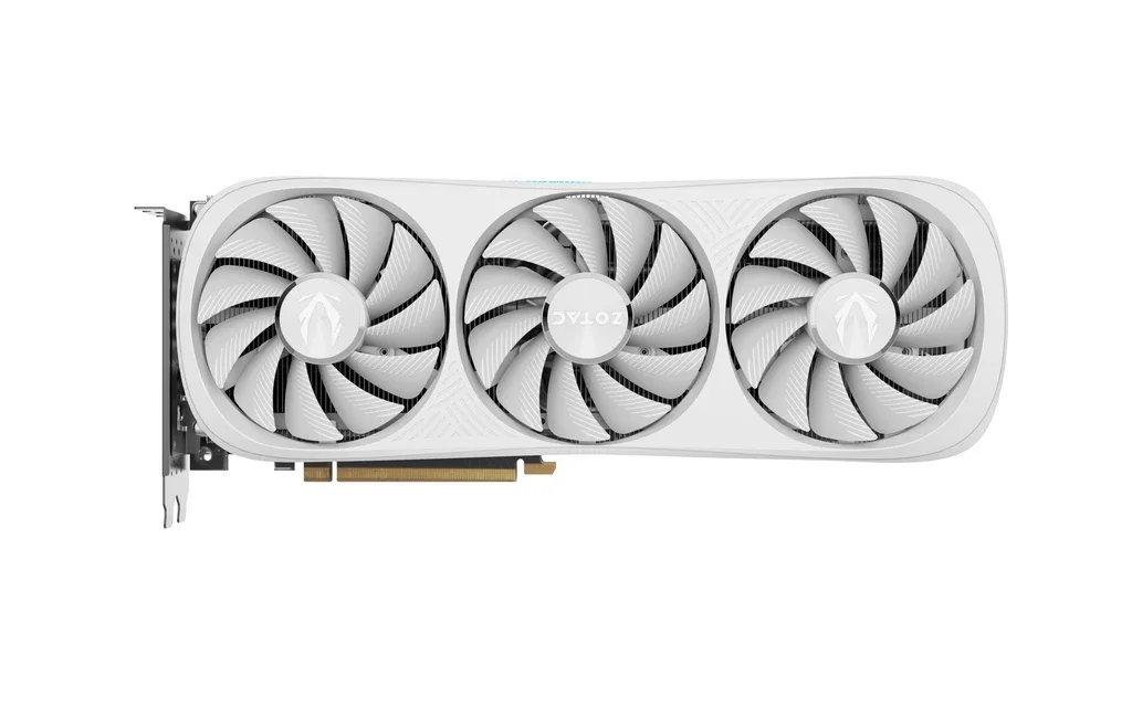 New Arrival ZOTAC GAMING GeForce RTX 4070 Ti SUPER Trinity OC White Edition 16GB GDDR6X Graphics Card for Desktop Building