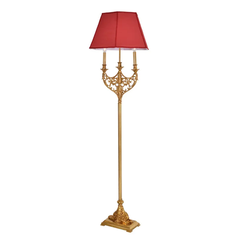

Living room, study, luxury, vintage, French, floor lamp