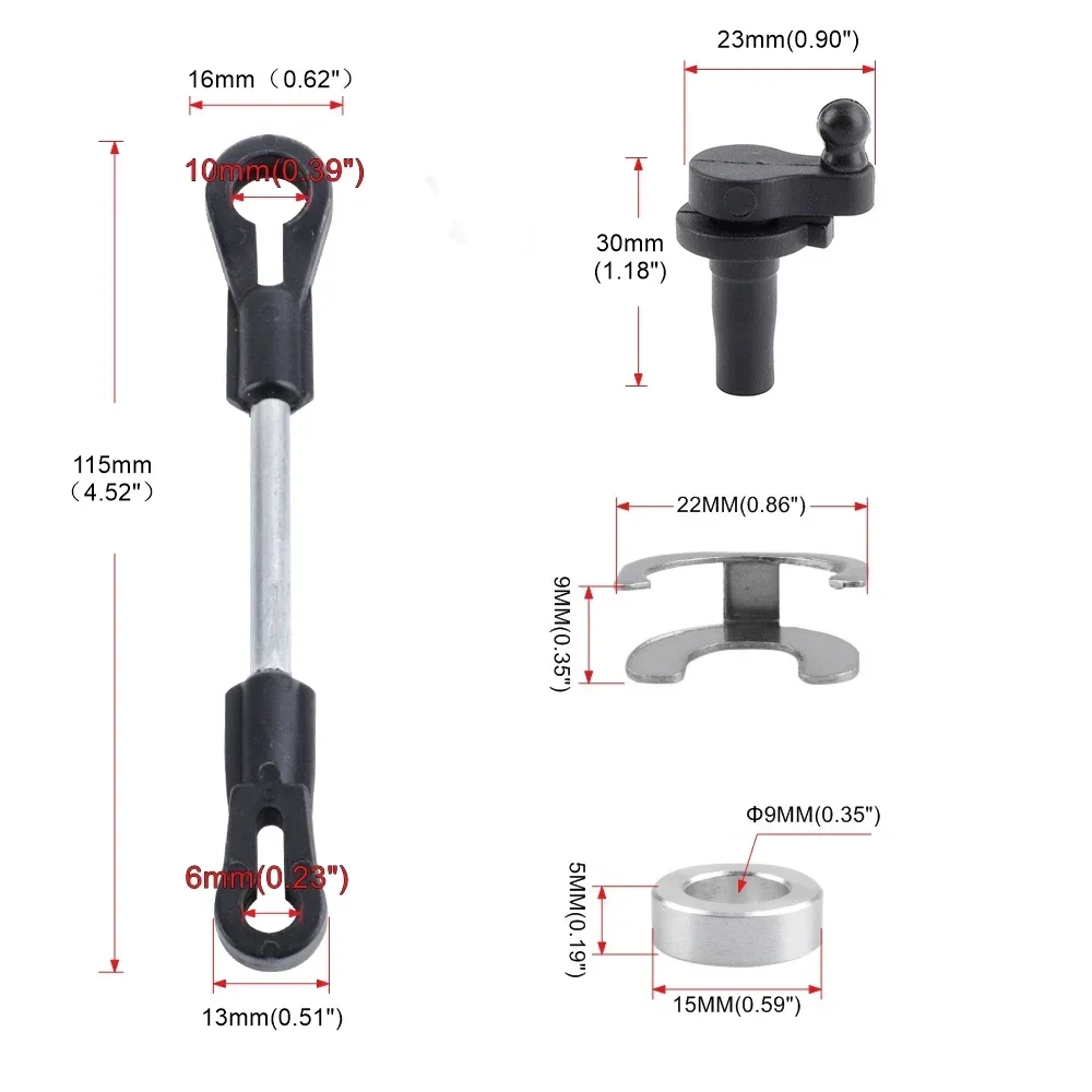 Car Crown Intake Manifold Swirl Flap Repair Kit For Audi A4 A5 A6 A7 A8 Q5 Q7 2.7 3.0 TDI 059198212 - Image 2