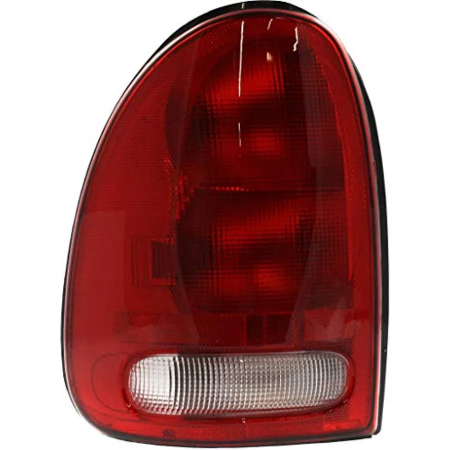 

Tail Light Assembly for 1998-2003 Dodge Durango Driver Side Black Polycarbonate Durable and OEM Replacement