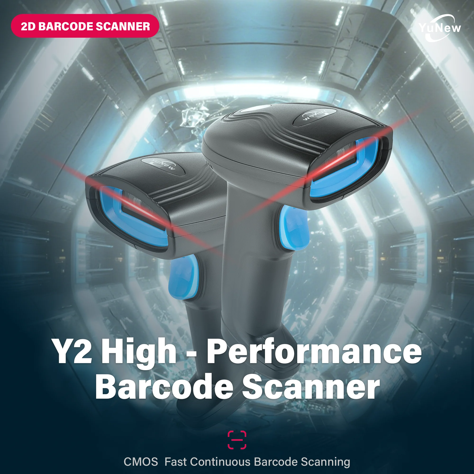 

Экономичный беспроводной Bluetooth и 2,4G портативный 1D/2D портативный сканер штрих-кода для супермаркетов, логистики, цепных магазинов