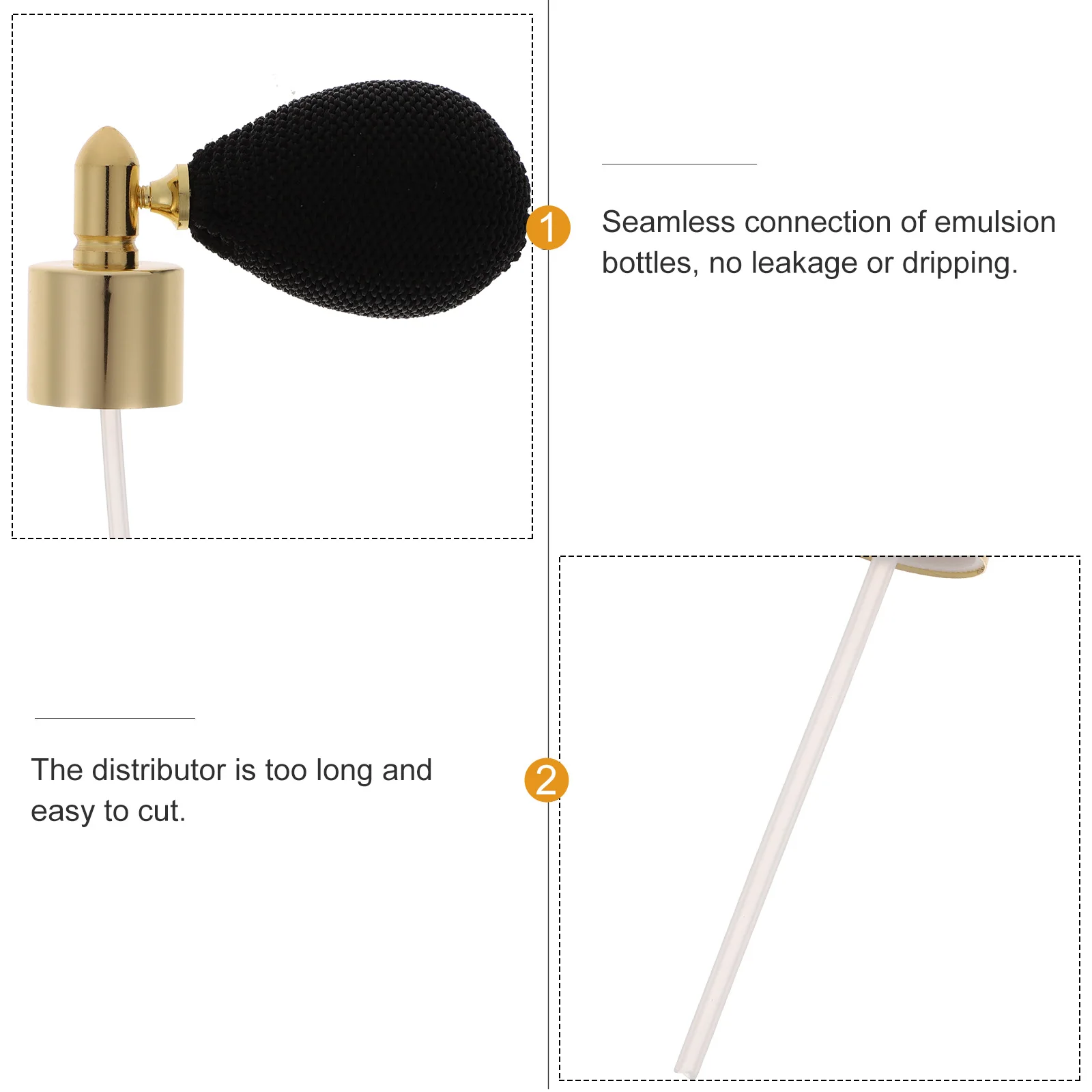 

Perfume Gasbag Spray Heads Bottle Sprayer Replacement Pump Heads Reusable Bottle Dispenser Mist Spray Nozzle For