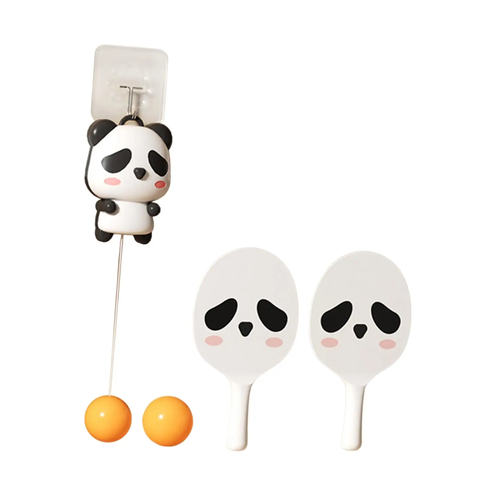 Panda Hanging Table Tennis Trainer Set Tennis Practice for Indoor Playing