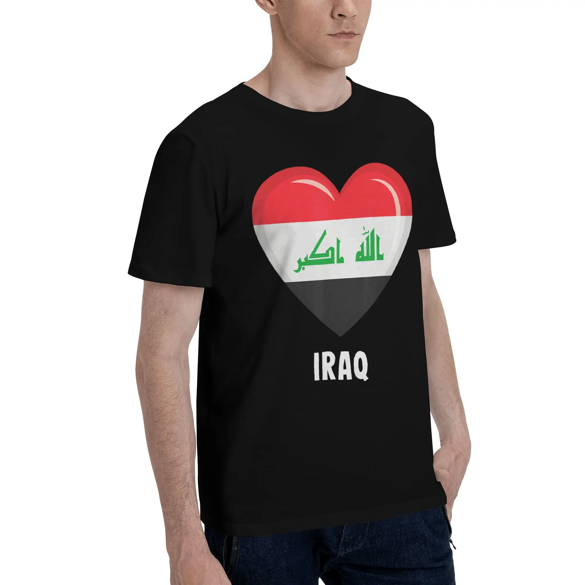 Iraq Flag New Arrival T Shirts for Men Women  100% Cotton  Tee Shirt Clothes