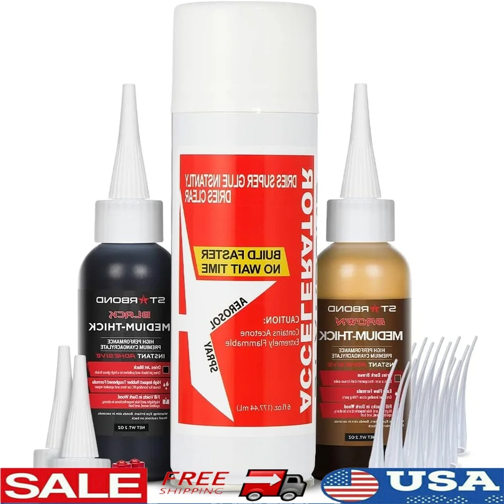 

Премиум CA Super Glue, вязкость средней толщины, наполнитель для узлов, жидкость с аппликатором, колпачки, пробки, микронаконечники, ремонт моделей по дереву