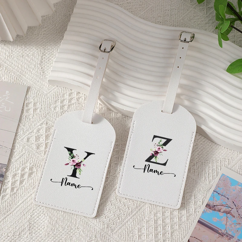 

26-летняя багажная бирка с индивидуальным именем, персонализированная бирка для багажа, прочный креативный дорожный чемодан, идентификационные бирки, дорожные аксессуары