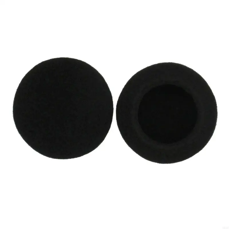 

A9BF 10 Pairs/lot Universal Ear Pads Round 35 40 45 50 55 60 65mm Earphone Covers