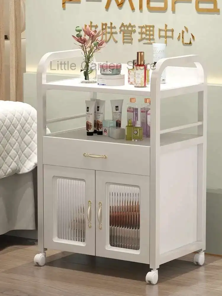 

Beauty Tool Cart Bedroom Kitchen Salon Trolley Barbershop Multifunction Salon Trolley Carrello Attrezzi Beauty Furniture HYST
