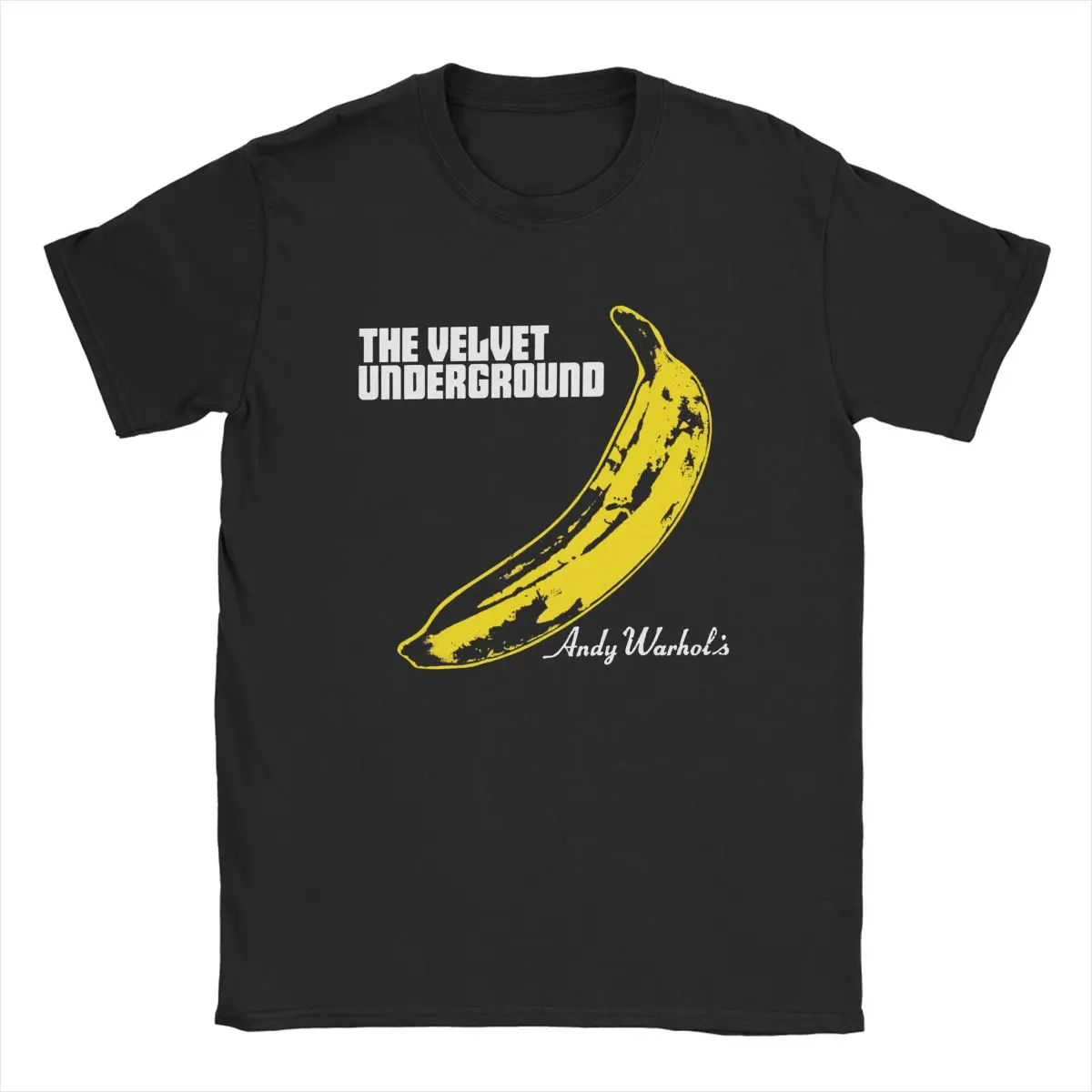 Men Run Run Run The Velvet Underground T Shirts Pure Cotton Tops Vintage Short Sleeve Round Collar Tee Shirt 6XL T-Shirt