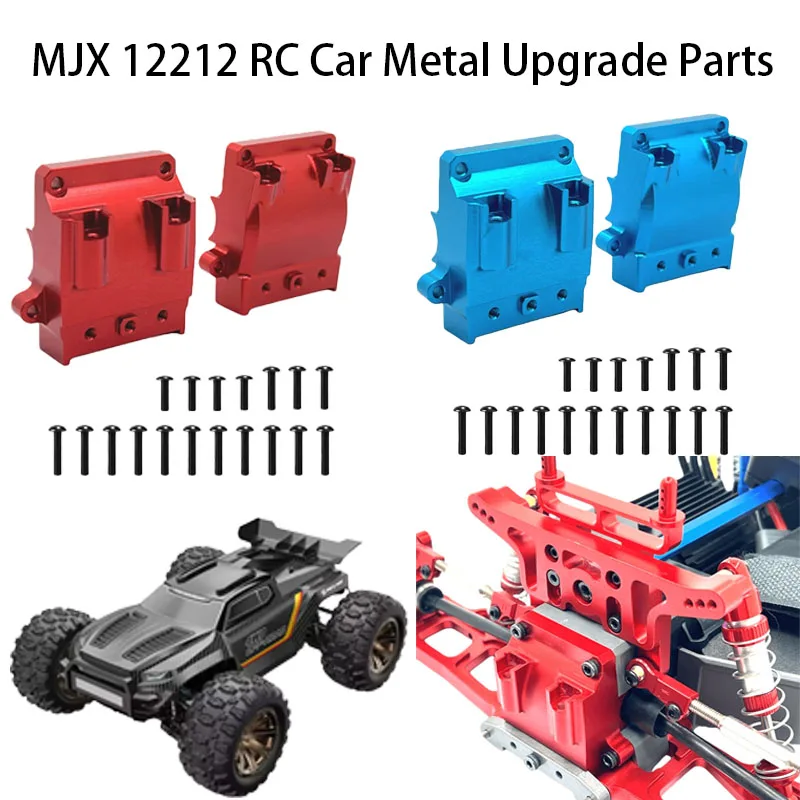 RC Car Front & Rear Gearbox Covers For MJX Hyper GO 1/12 12212 Remote Control Car Accessories Metal Upgrade